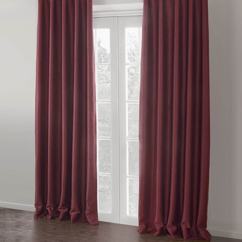Insulated Thermal Blackout Polyester Nickel Grommet Drape MADISON