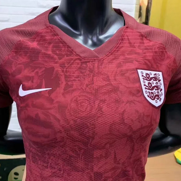 2019 FIFA Women's World Cup England Away Player version Soccer Jersey