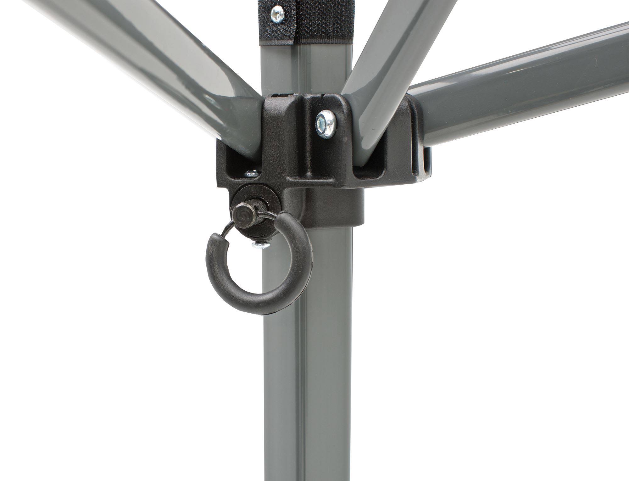 Quik Shade Solo Steel 90 11 x 11& Slant Leg Canopy - Black