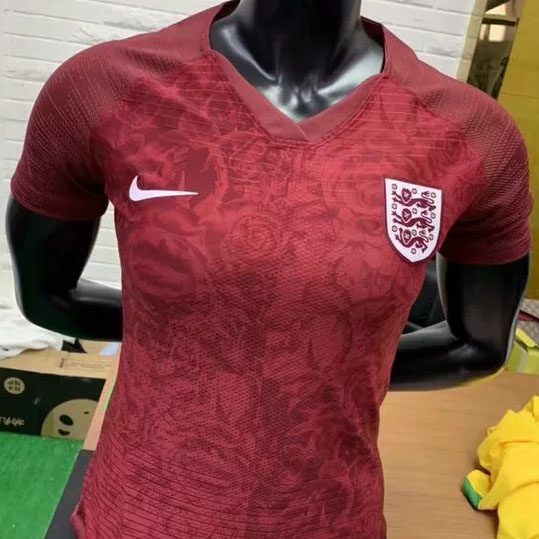 2019 FIFA Women's World Cup England Away Player version Soccer Jersey