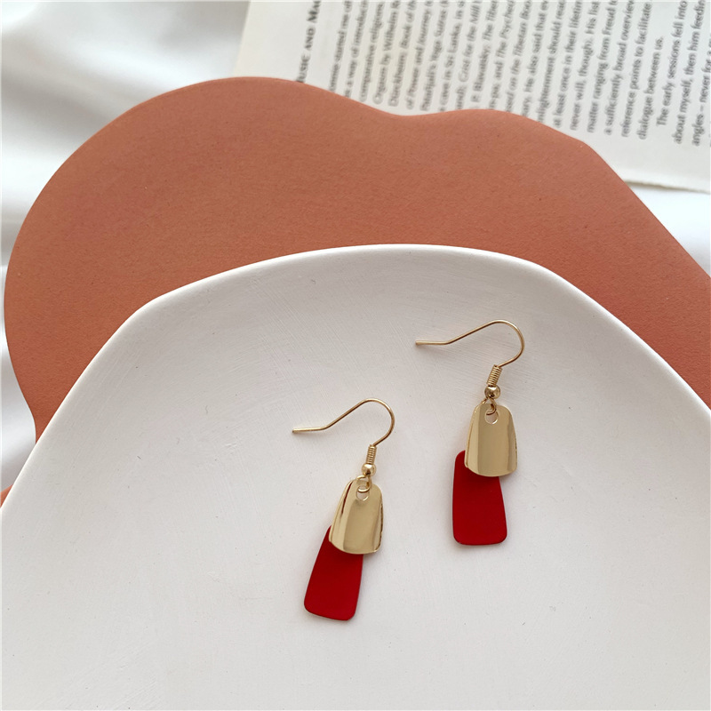 韩国S925银针小清新耳环百搭气质心形珍珠耳饰个性防过敏耳钉批发