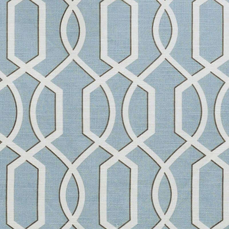 Trellis Hexagon Printed Curtain Antique Bronze Grommet Blackout Lining Drape Panel BQ66270