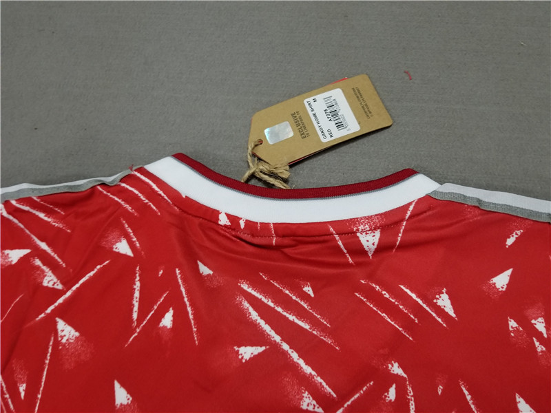 1989-1991 Liverpool Home Retro Soccer Jersey