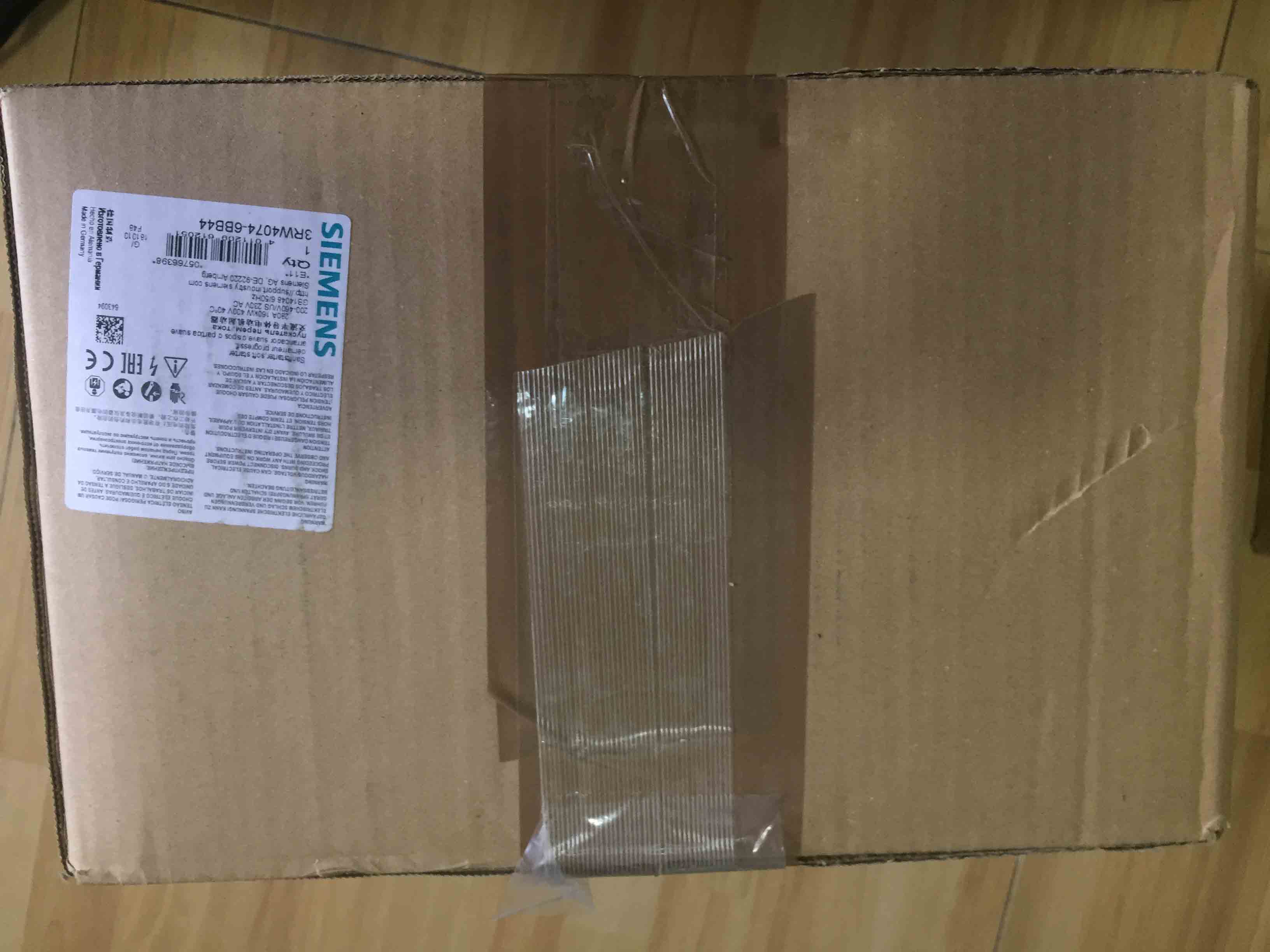 3RW4074-6BB44 SIEMENS original new factory sealed