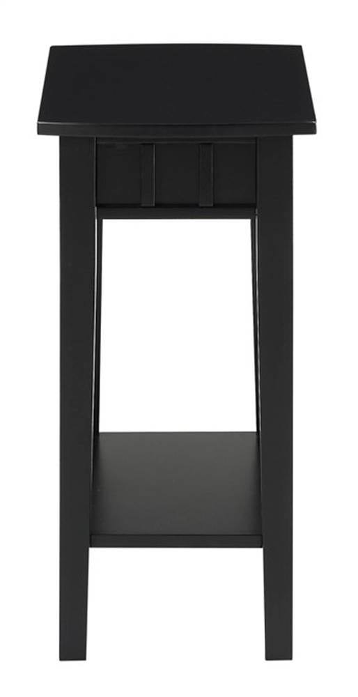 Convenience Concepts Dennis Black End Table