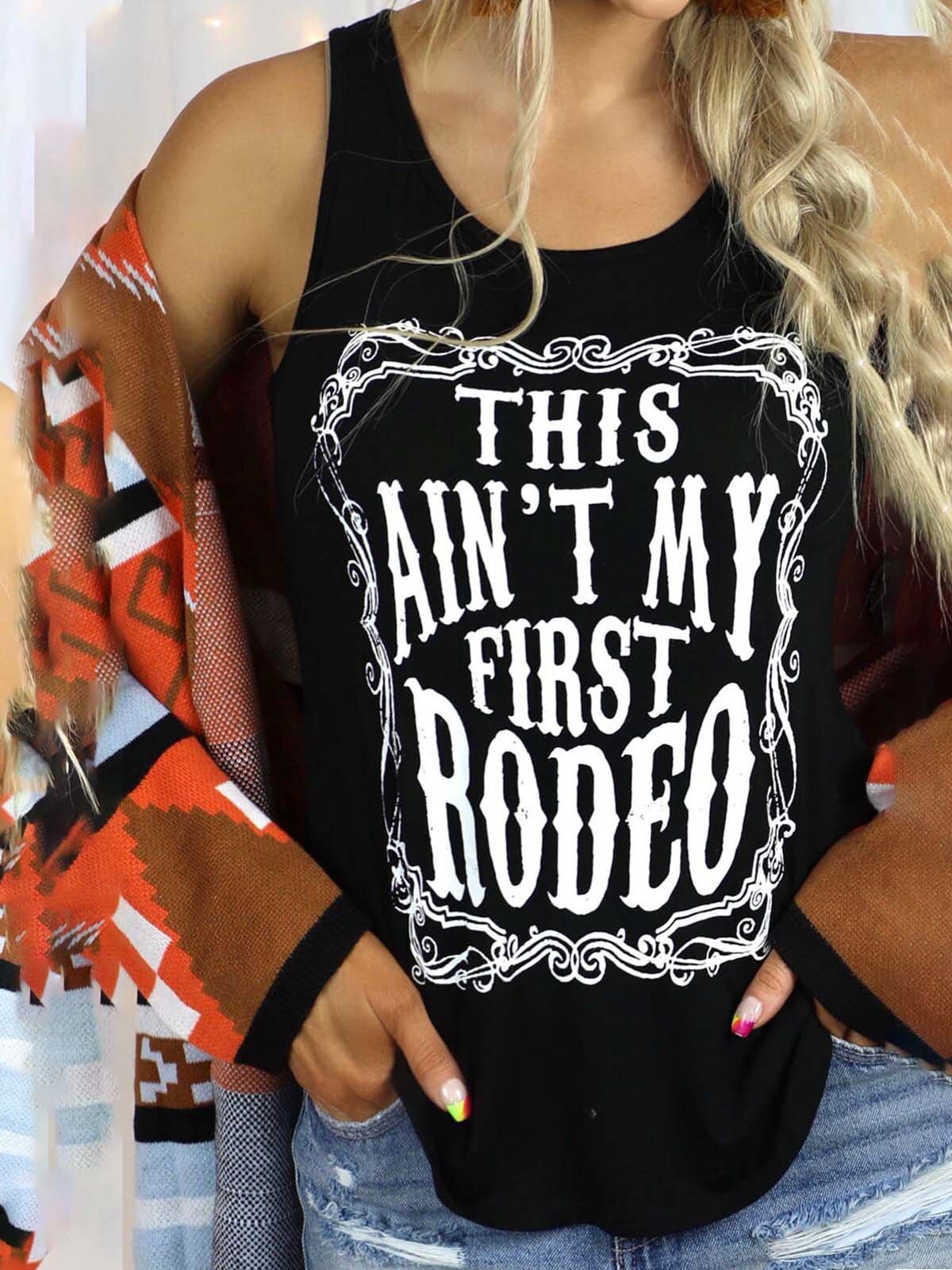 Casual Printed Crew Neck Shirts & Tops