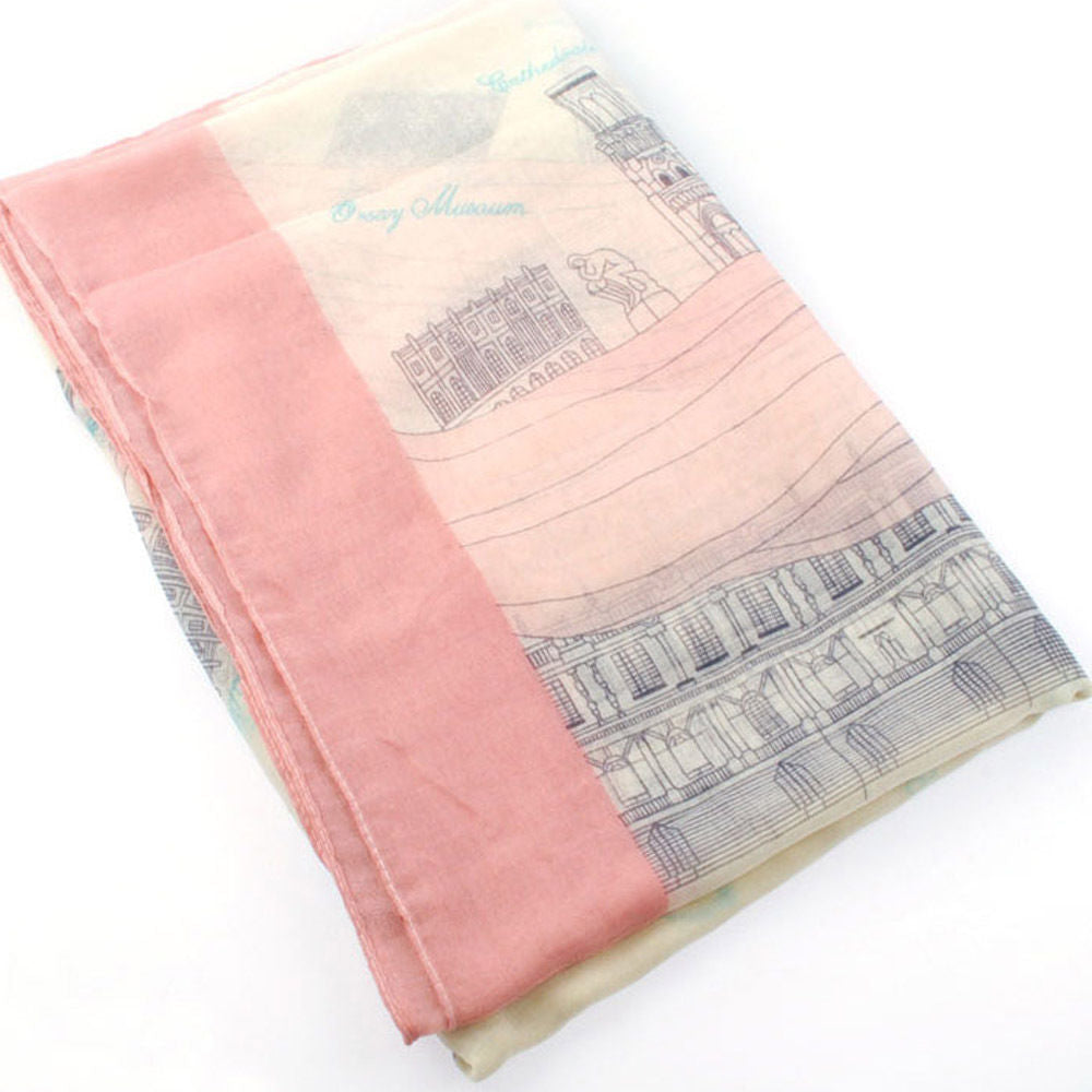 Cotton Silk Shawl Scarves