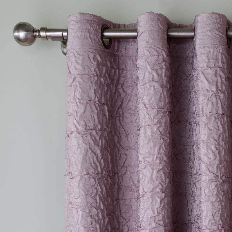 Antique Bronze Grommet Wrinkle Blackout Curtain Drapes